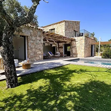 Villa Bergerie Piana D'architecte Neuve, 8 Pers, Piscine Chauffee, A 10 Min