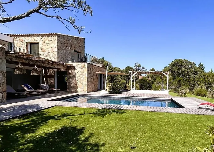 Bergerie Piana D'architecte Neuve, 8 Pers, Piscine Chauffee, A 10 Min Gialla