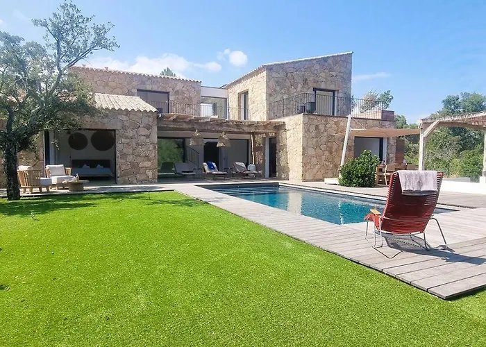 Bergerie Piana D'architecte Neuve, 8 Pers, Piscine Chauffee, A 10 Min * Gialla