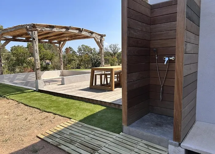 Bergerie Piana D'architecte Neuve, 8 Pers, Piscine Chauffee, A 10 Min Gialla