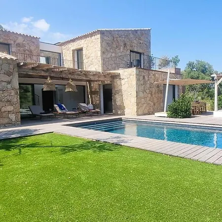 Bergerie Piana D'architecte Neuve, 8 Pers, Piscine Chauffee, A 10 Min Gialla