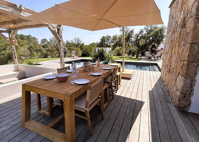 Villa Bergerie Piana D'architecte Neuve, 8 Pers, Piscine Chauffée, à 10 Min *