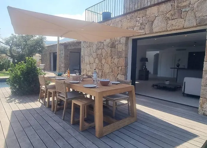 Villa Bergerie Piana D'architecte Neuve, 8 Pers, Piscine Chauffée, à 10 Min *